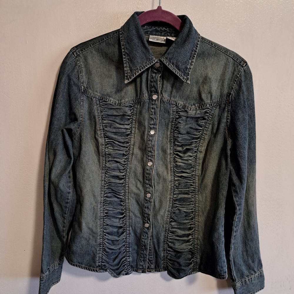 Newport News brand size 10 denim shirt